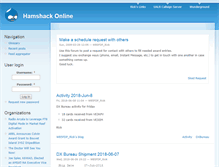 Tablet Screenshot of hamshackonline.net